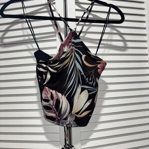 Windsor Black Floral Camisole Top